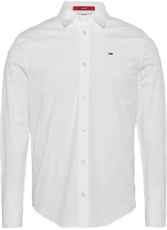 Tommy Hilfiger slim fit overhemd Wit - 2XL