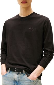Tommy Hilfiger Slim Linear Chest Logo Longsleeve Shirt Heren