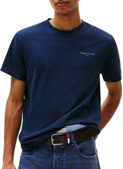 Tommy Hilfiger Slim Linear Chest Logo Shirt Heren