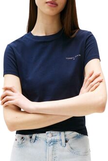 Tommy Hilfiger Slim Linear Shirt Dames - XS