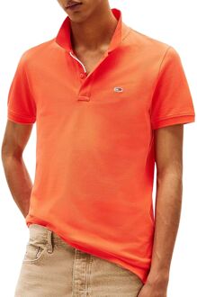 Tommy Hilfiger Slim Placket Flag Polo Heren - L