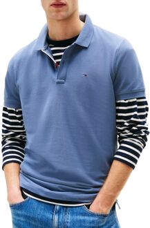Tommy Hilfiger Slim Placket Flag Polo Heren - M