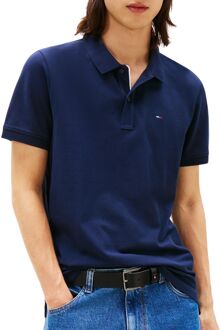 Tommy Hilfiger Slim Placket Flag Polo Heren - XL