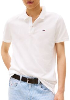 Tommy Hilfiger Slim Placket Flag Polo Heren - XL