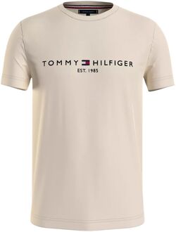 Tommy Hilfiger Slim Shirt Heren off white - M