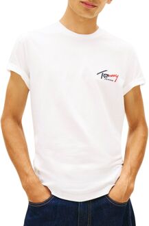 Tommy Hilfiger Slim Sign Chest Logo Shirt Heren