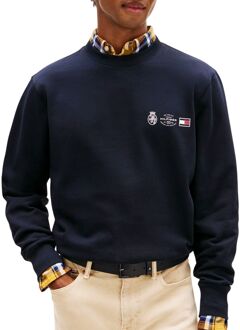 Tommy Hilfiger Small Crest Outline Sweater Heren - L