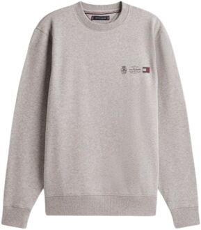 Tommy Hilfiger Small Crest Outline Sweater Heren - M