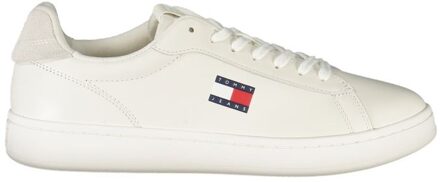 Tommy Hilfiger Sneakers Klassiek Lowtop - maat EU 45 Ivoor