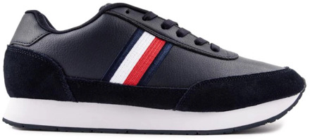 Tommy Hilfiger Sneakers Tommy Hilfiger , Blauw , Heren - 44 Eu,45 Eu,43 Eu,42 Eu,46 Eu,41 EU