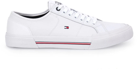 Tommy Hilfiger Sneakers YBS Vulc Corporate Tommy Hilfiger , White , Heren - 44 EU