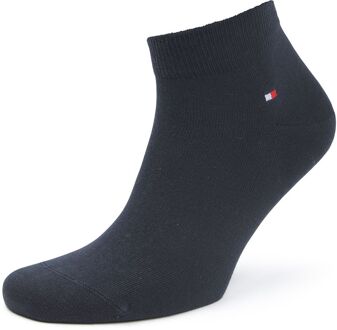 Tommy Hilfiger Sneakersok 2-Pack Navy Donkerblauw - 43-46