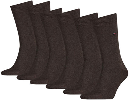Tommy Hilfiger Sokken Classic Heren 6-pack Oak-39/42 - 39/42