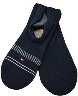 Tommy Hilfiger Sokken met streepdetail voor heren - maat 38-42 Blauw
