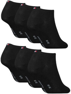 Tommy Hilfiger Sokken met tekstlogo voor heren (set van 6) Zwart - 38-42