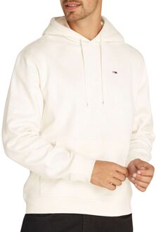 Tommy Hilfiger Stijlvolle katoenen hoodie met applicatiedetail Tommy Hilfiger , Beige , Heren - 2Xl,Xl,L,S