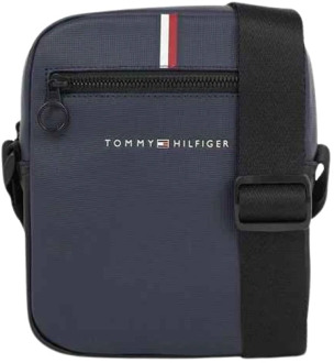 Tommy Hilfiger Stijlvolle Tassen Tommy Hilfiger , Blue , Heren - ONE Size