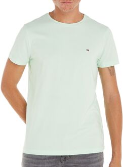 Tommy Hilfiger Stretch Slim Fit Jersey Shirt Heren groen - L