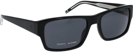 Tommy Hilfiger Sunglasses Tommy Hilfiger , Black , Heren - 56 MM
