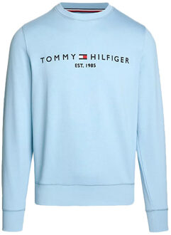 Tommy Hilfiger Sweater 11596 sleepy blue Blauw - XXL