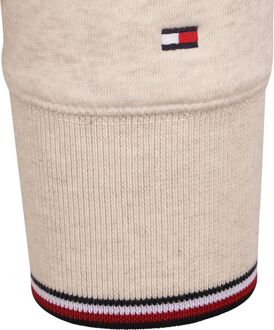 Tommy Hilfiger Sweater Logo Tipped Greige Beige - XL