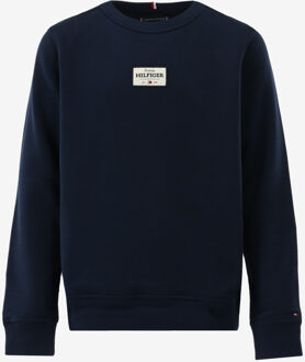Tommy Hilfiger Sweater MONOTYPE donker blauw - 140/10J;152/12J;176/16J;128/8J