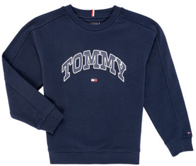 Tommy Hilfiger Sweater Tommy Hilfiger VARSITY RAISED PRINT SWEATSHIRT" Blauw - 8 jaar,10 jaar,12 jaar,16 jaar