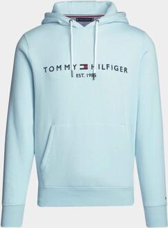 Tommy Hilfiger Sweater tommy logo hoody mw0mw11599/cyr Blauw - XXL
