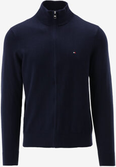 Tommy Hilfiger Sweatvest donker blauw - S;XXL