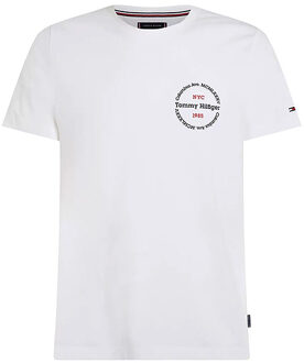 Tommy Hilfiger T-shirt 34390 white Wit - XXL