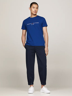Tommy Hilfiger T-shirt Anchor Blue  2XL Blauw