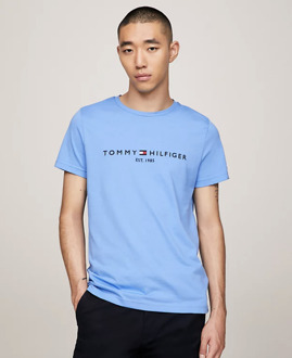 Tommy Hilfiger T-shirt Blue Spell  L Blauw
