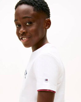 Tommy Hilfiger T-shirt kb0kb10051 Wit - 152