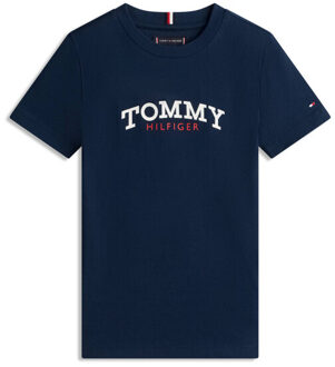 Tommy Hilfiger T-shirt kb0kb10263 Blauw - 152