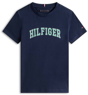 Tommy Hilfiger T-shirt kb0kb10420 Blauw - 152