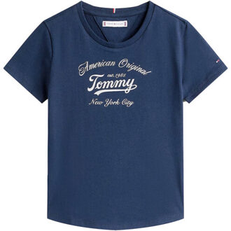 Tommy Hilfiger T-shirt kg0kg08636 Blauw - 152