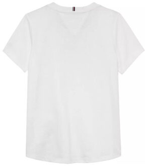 Tommy Hilfiger T-shirt kg0kg08974 - maat 164 Wit