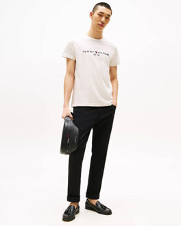 Tommy Hilfiger T-shirt korte mouw mw0mw11797 Ecru - S