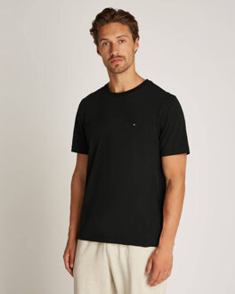 Tommy Hilfiger T-shirt korte mouw mw0mw37267 Zwart - L
