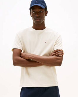 Tommy Hilfiger T-shirt korte mouw mw0mw39995 Ecru