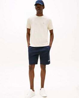 Tommy Hilfiger T-shirt korte mouw mw0mw39995 - maat L Ecru