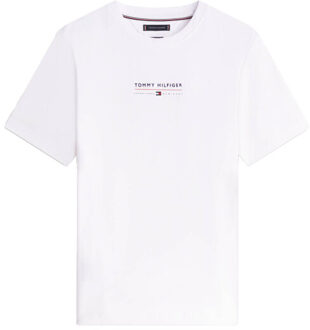 Tommy Hilfiger T-shirt korte mouw mw0mw42363 Wit