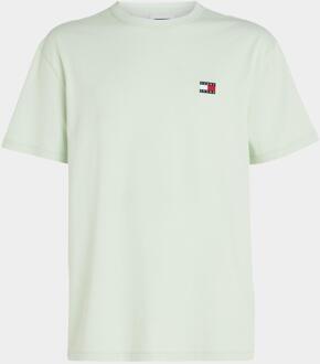 Tommy Hilfiger T-shirt korte mouw reg badge tee ex dm0dm17995/lxy Groen - L