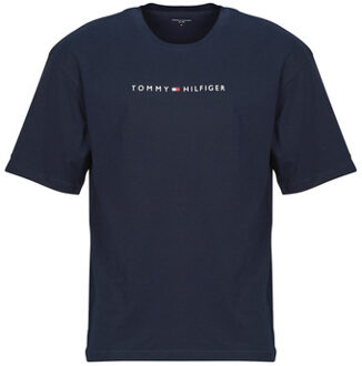 Tommy Hilfiger T-shirt Korte Mouw Tommy Hilfiger SS TEE CONT. LOGO" Marine - S, M, L, XL