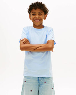 Tommy Hilfiger T-shirt lange mouw ks0ks00661 - maat 176 Lichtblauw