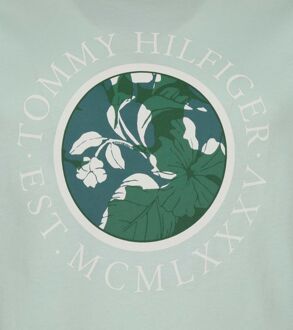 Tommy Hilfiger T-shirt Logo Lichtgroen - XL