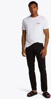 Tommy Hilfiger T-shirt Logo Monotype Wit - M,XL,XXL