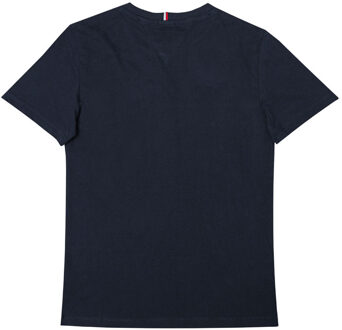 Tommy Hilfiger T-shirt met logoprint Donkerblauw - 152