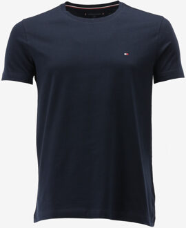 Tommy Hilfiger T-shirt TH FLEX SLIM FIT T-SHIRT donker blauw - S;M;L;XL;XXL;3XL
