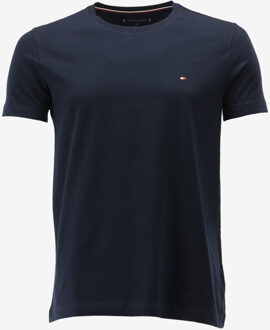 Tommy Hilfiger T-shirt TH FLEX SLIM FIT T-SHIRT donker blauw - S;M;L;XL;XXL